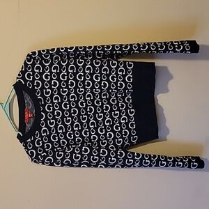 Guess Black and White Sweatshirt